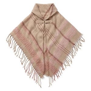Mixit Mommy and Me Plaid knit Wrap